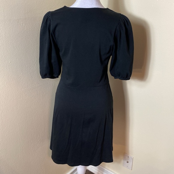 H&M Little Black Dress with Puff Sleeves - Picture 3 of 6